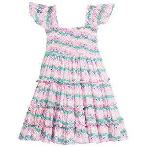 Twirl Dress-Alli Stripe & Ombre (Kid)
