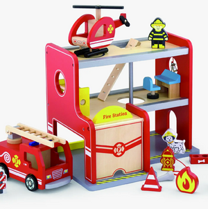 Fire Station with Accessories