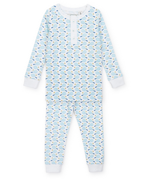 Jack Pajama Set-Tennis Match Blue (Toddler)