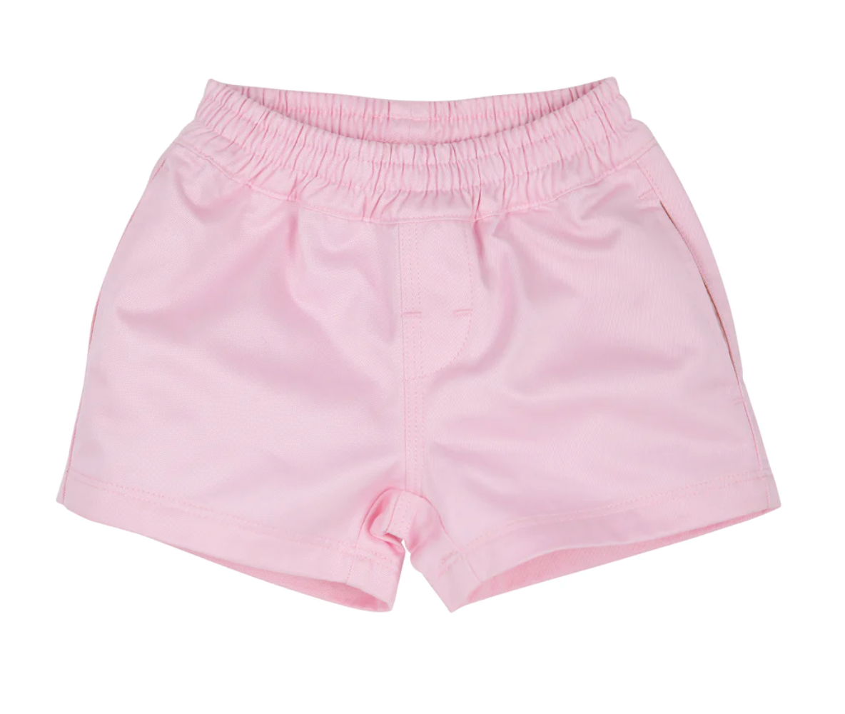 Sheffield Shorts-Stone/White/Palm Beach Pink (Toddler)