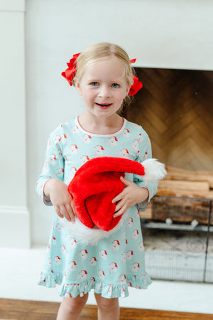 Jolly Santa Lounge Dress (Toddler)