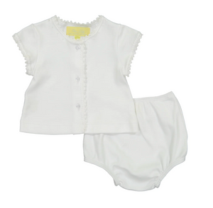 Jersey Crib Set-White (Infant)