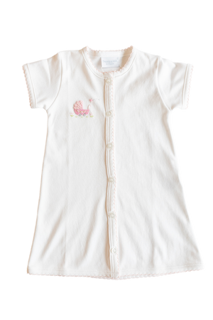 Pink Baby Carriage Daygown