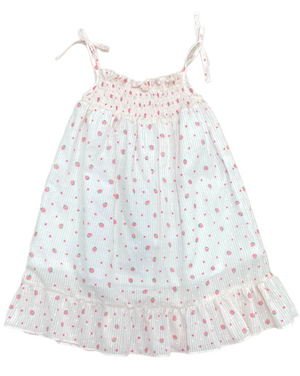 *PRE-ORDER*  Libby Dress-Strawberry (Toddler)