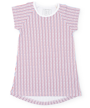 Sadie Shirt Dress-Stars & Stripes