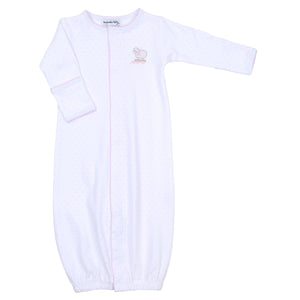 Pink Darling Lambs Embroidered Converter