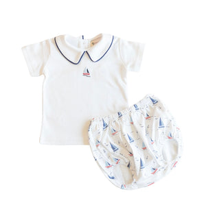 Royal Sailboat Shirt (Baby)
