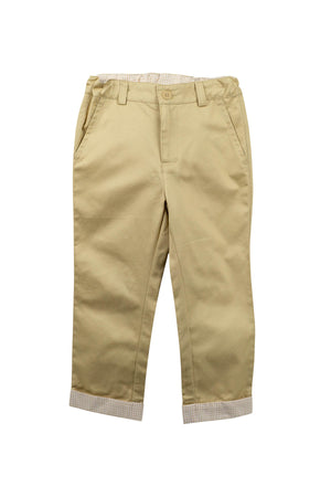 Khaki Roll-up Boy Pants (Toddler)
