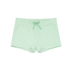 Palm Green Gingham Brief (Infant/Baby)