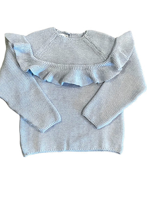 Ruffle Yoke Sweater (Toddler)