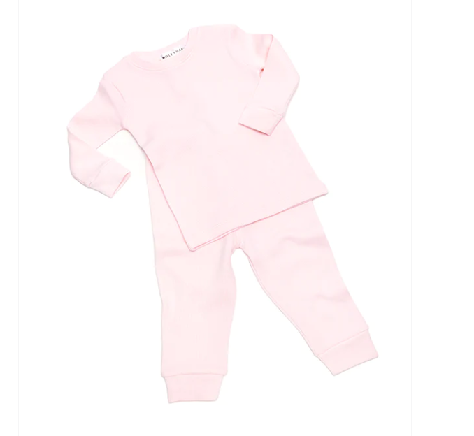 Pink Special Knit Loungewear Set