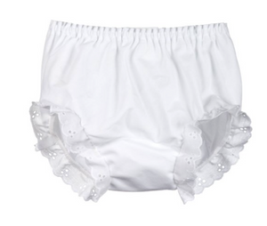 White Diaper Cover (Large)