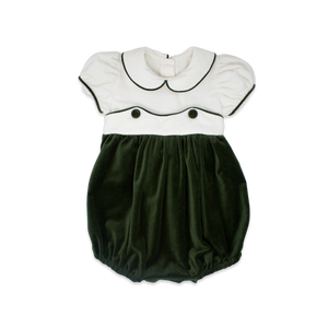 May May Bubble-Green Velvet Holly (Infant)