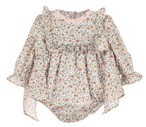 Farmhouse Floral Bubble (Infant)
