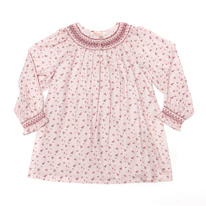Charlotte Dress-Plaid Check & Mellow Rose (Kid)