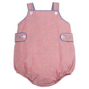 Reversible Button Tab Star Sunsuit (Baby)