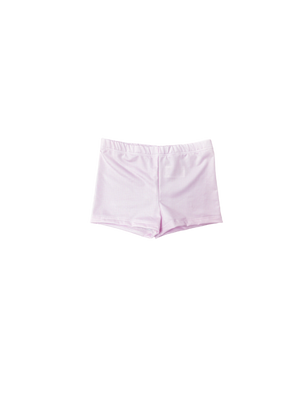 Carly Cartwheel Short-Pink Minigingham & White