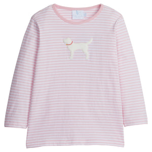 Girl Applique T-Shirt-Lab (Toddler)