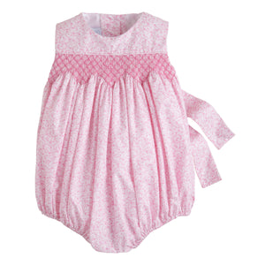 Simply Smocked Bubble-Pink Vinings (Infant)