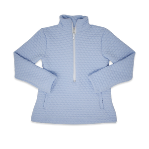 Henry Half Zip-Blue Quilted (Toddler)