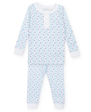 Alden Pajama Set-Tennis Match Pink (Baby)