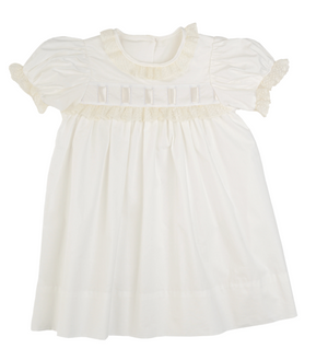 Paris Dress-Blue & White Batiste (Toddler)