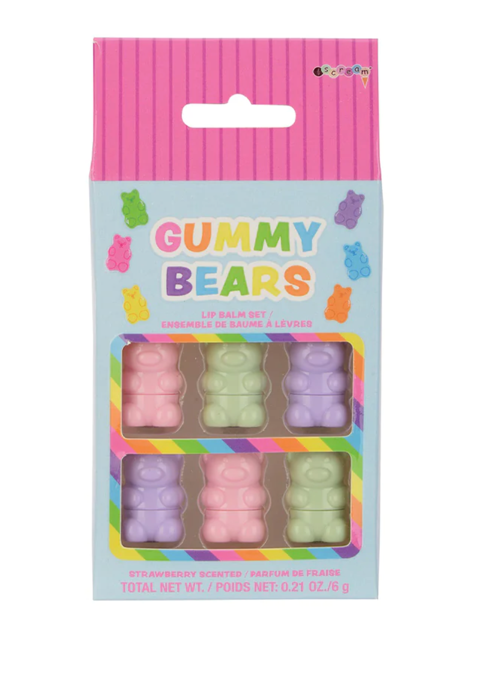 Gummy Bear Lip Balm Trio