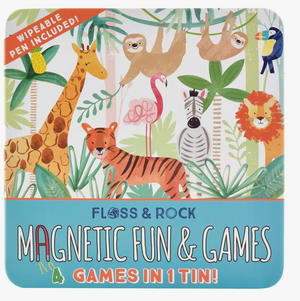 Jungle Magnetic Fun & Games Compendium