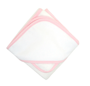 Box Towel Check-Blue & Pink