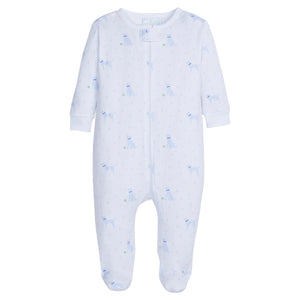 Boy Zippered Footie-Lab (Infant/Baby)
