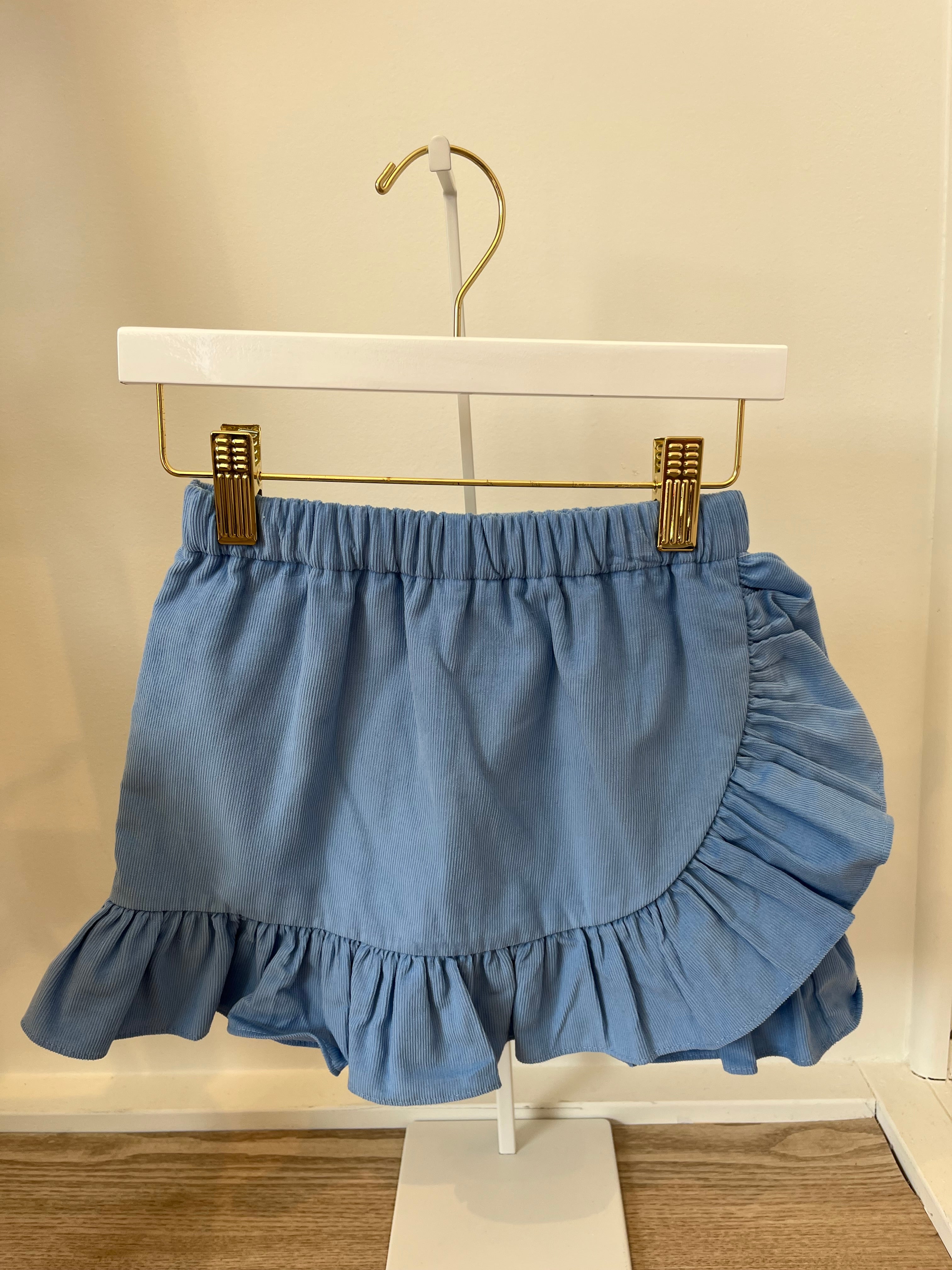 Belleau Periwinkle Cord Skort (Kid)