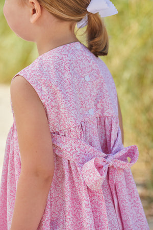 Simply Smocked Dress-Pink Vinings (Kid)