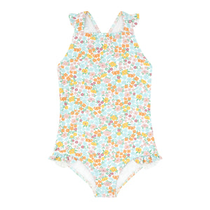 Hawaiian Floral Crossover One Piece (Infant)